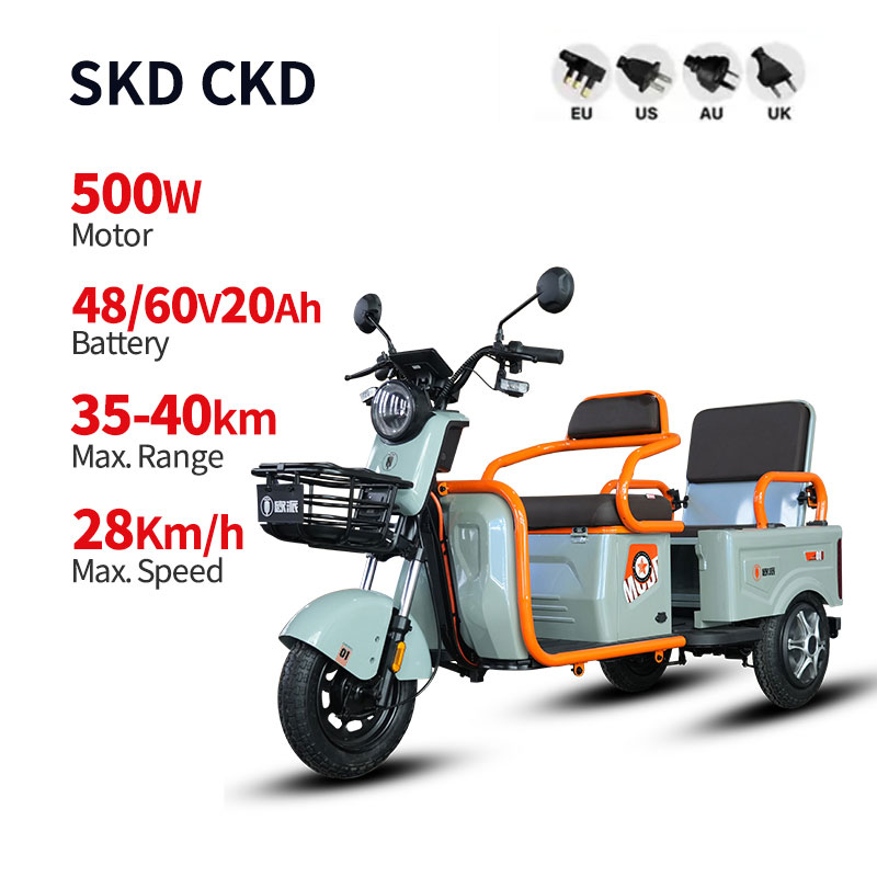 electric passenger tricycle for commercial transport buyers