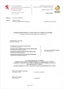 YW-04 EEC Certificate