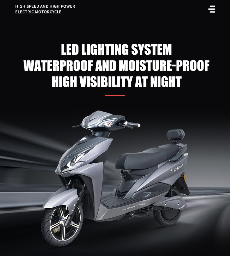 OPY-EM005 Max Speed 55Km/H Max Range 65Km Electric Motorcycle Details 4