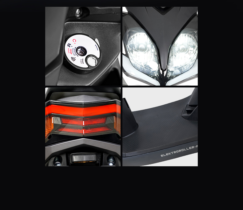 OPY-EM005 Max Speed 55Km/H Max Range 65Km Electric Motorcycle Details 5